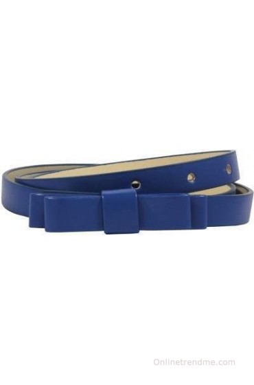 Something Special Women, Girls Casual, Formal, Party Blue Artificial Leather Belt(Blue)